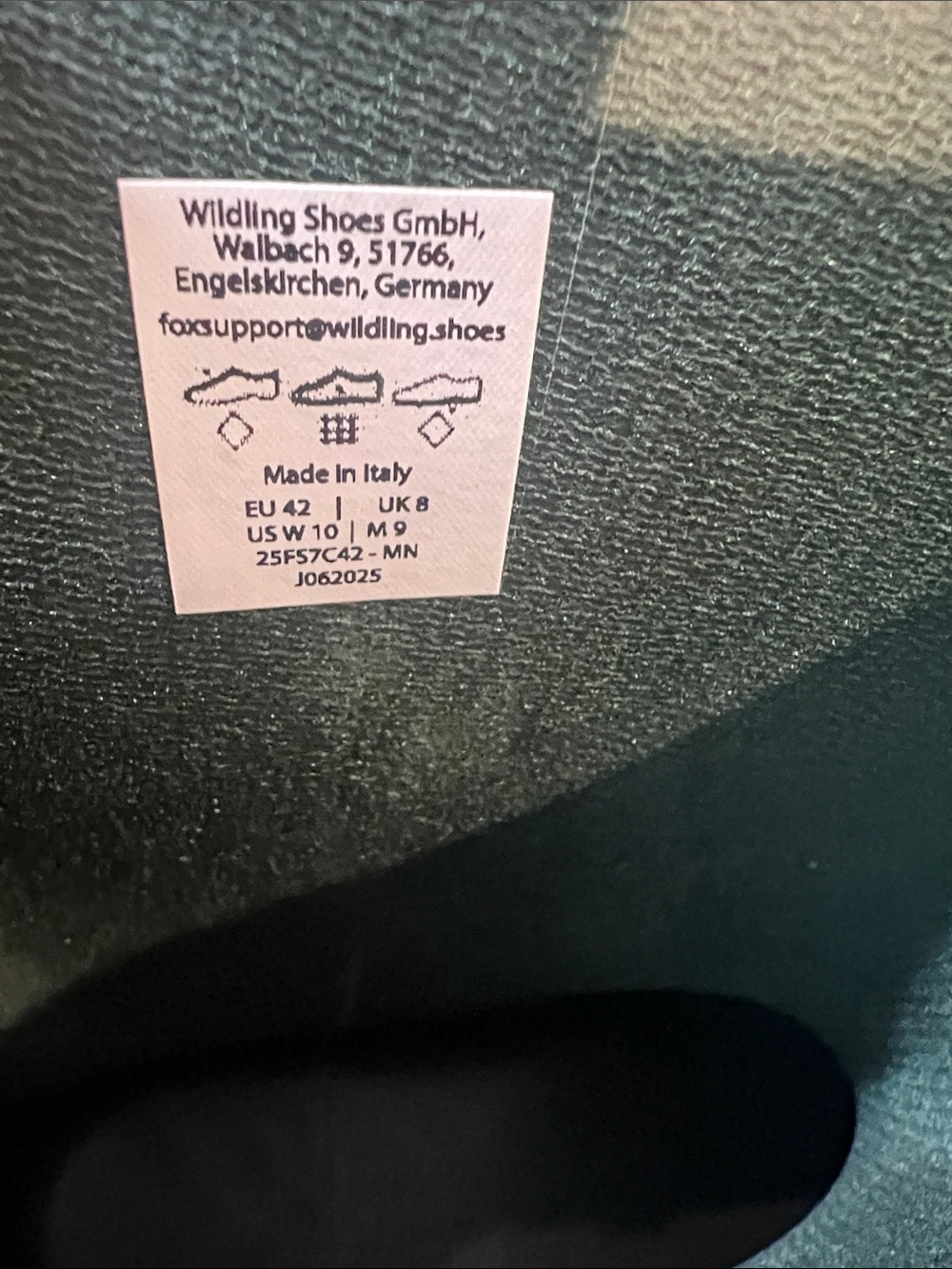 Wildling Ranidae Barefoot Women’s Olive Green Waterproof Rain Boots - Picture 8 of 8